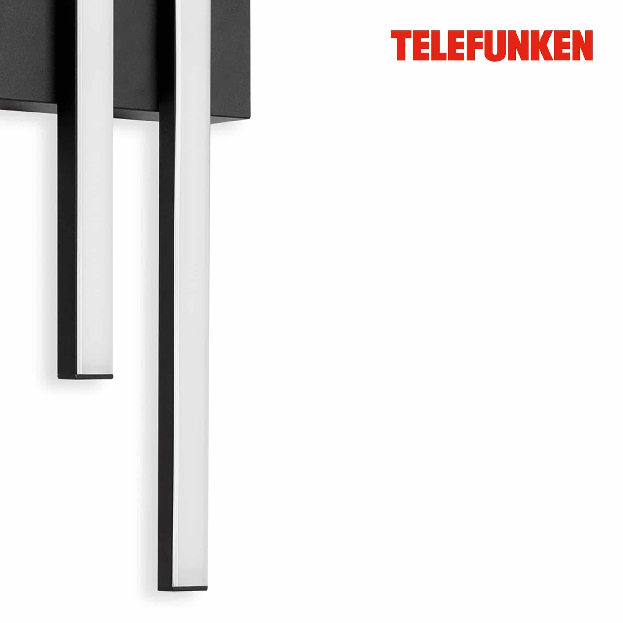 TF 313005TF TELEFUNKEN LED venkovní svítidlo 47 cm 2x8W 960lm černá - BRILONER (obrázek 5)