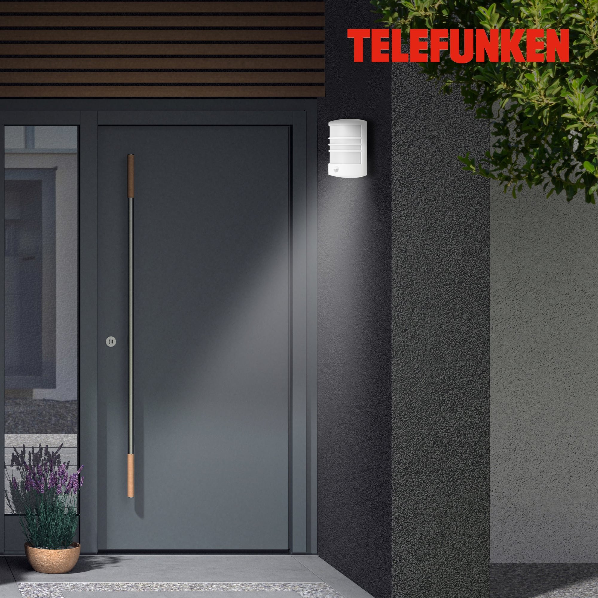 TF 315506TF TELEFUNKEN LED venkovní svítidlo 24,5 cm 12W 1200lm bílé - BRILONER (obrázek 5)