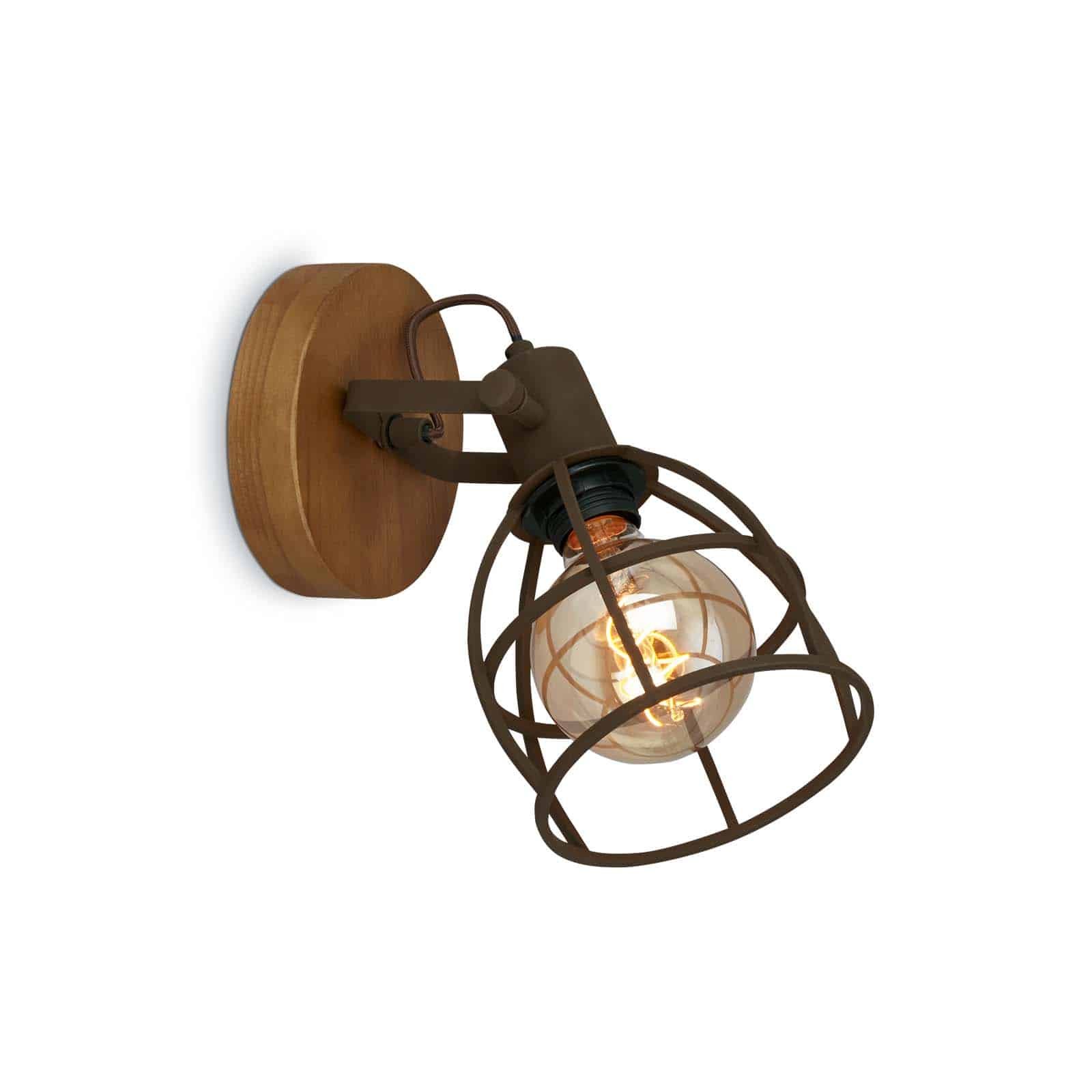 BRILO 2670-014 Bodové svítidlo pr. 15 cm 1x E27 25W hnědé - BRILO