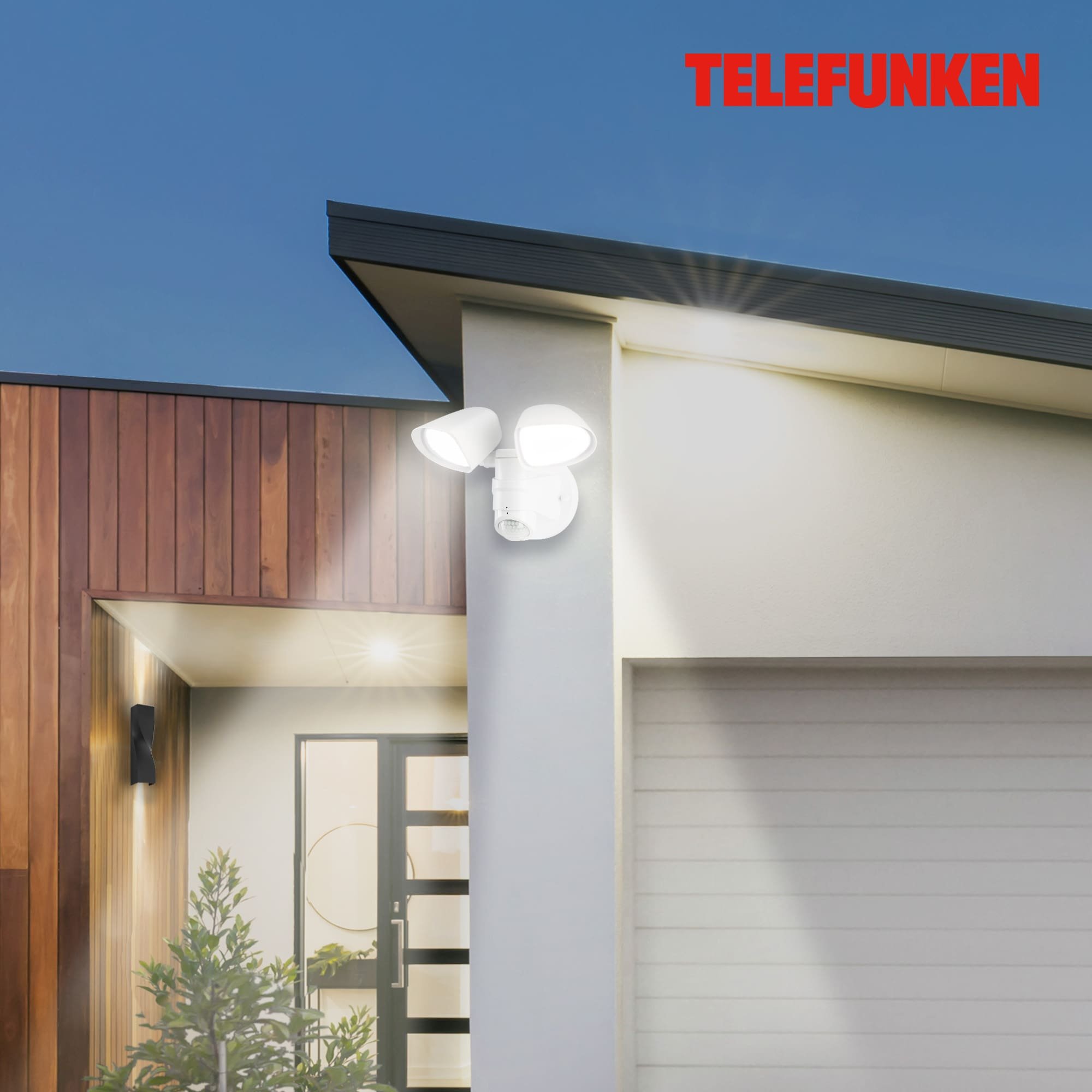 TF 304606TF TELEFUNKEN LED venkovní svítidlo 25,8 cm 2x10W 1000lm bílé - BRILONER (obrázek 6)