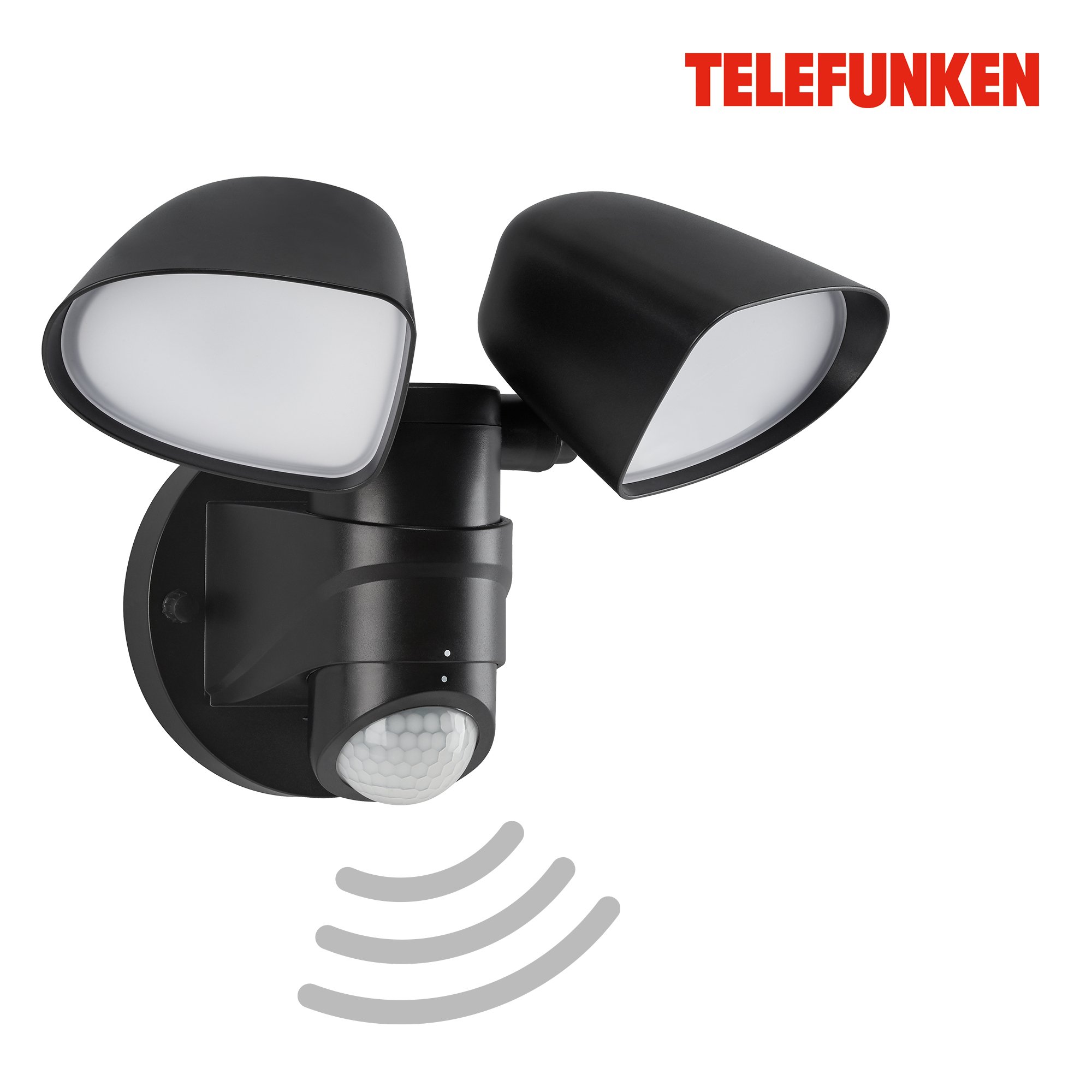 TF 304605TF TELEFUNKEN LED venkovní bodové svítidlo s čidlem, 21,8 cm, 20 W, černá - BRILONER (obrázek 5)