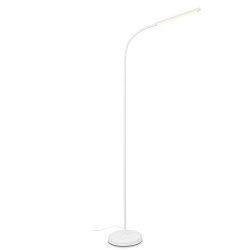 Obrázek pro produkt LED stojací svítidlo, 126,5 cm, LED modul, 6W, 600lm, bílé - BRILO