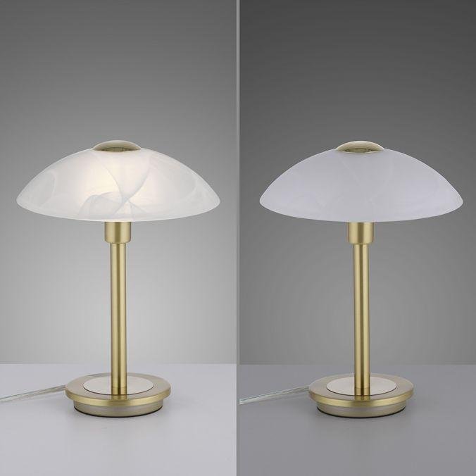 PN 4026-60 ENOVA LED stolní lampa matná mosaz alabastrový dekor sklo 3 krokové dotykový stmívač 3000K - PAUL NEUHAUS (obrázek 11)