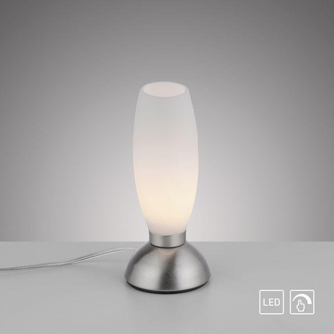PN 4021-55 JOY LED stolní lampa stříbrná opálové sklo 3 krokové dotykový stmívač 3000K - PAUL NEUHAUS (obrázek 9)
