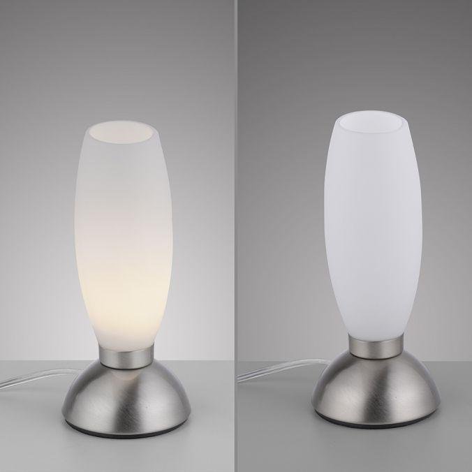 PN 4021-55 JOY LED stolní lampa stříbrná opálové sklo 3 krokové dotykový stmívač 3000K - PAUL NEUHAUS (obrázek 10)