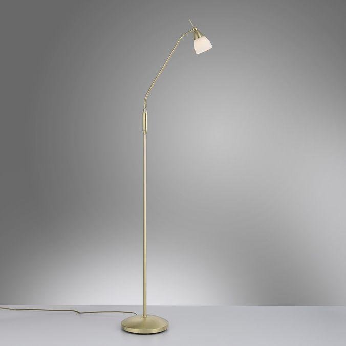 PN 400-60 PINO LED stojací svítidlo matná mosaz opálové sklo 3 krokové dotykový stmívač nastavitelné 3000K - PAUL NEUHAUS (obrázek 5)