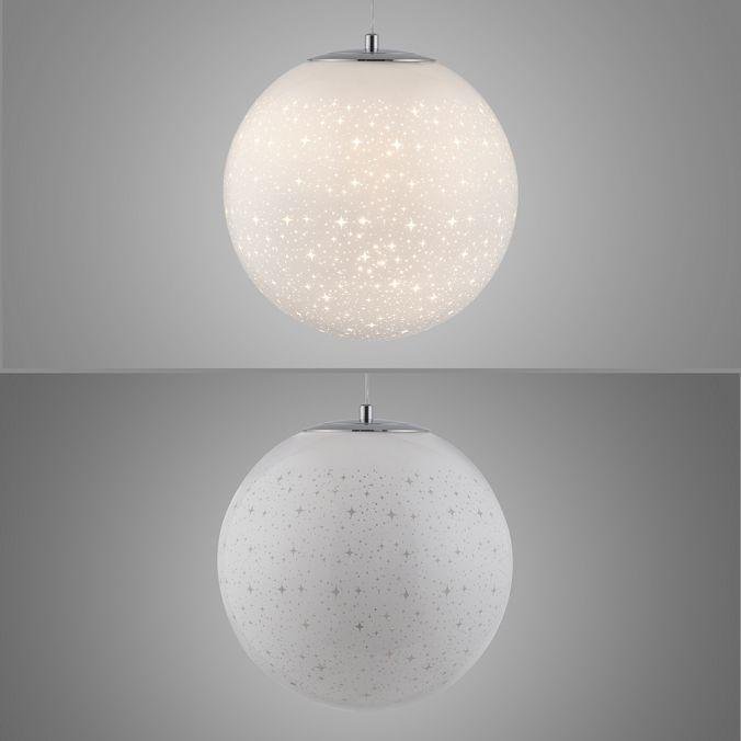 PN 2052-17 BOLO LED závěsné svítidlo chrom bílées opálové sklo 25cm nastavitelná výška 3000K - PAUL NEUHAUS (obrázek 10)