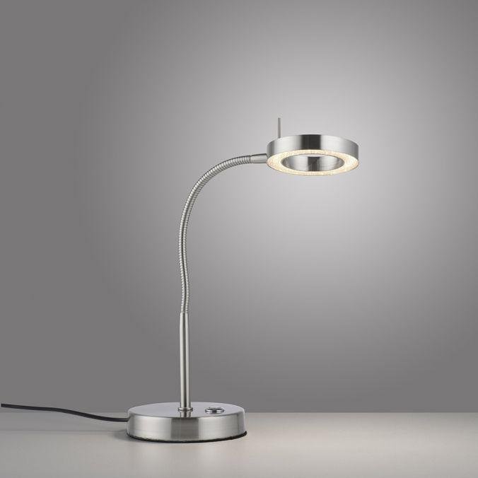 PN 4181-55 HENSKO LED stolní lampa stříbrná nastavitelné 3 krokové Tochdimmer teplá bílá Licht 3000K - PAUL NEUHAUS (obrázek 5)