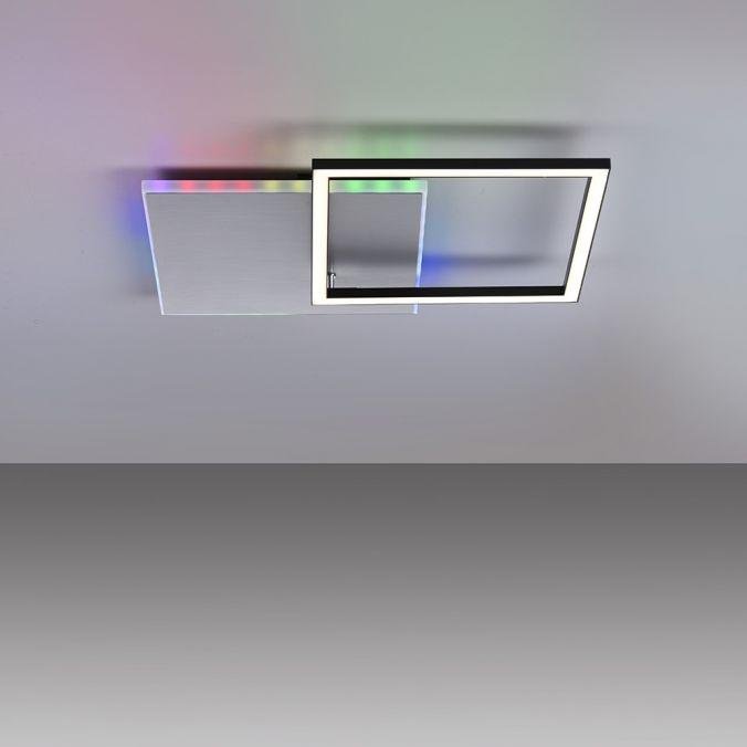 LD 11327-95 RENDA LED stropní svítidlo hranaté hliník CCT stmívatelné Rainbow RGB 2700-5000K - LEUCHTEN DIREKT / JUST LIGHT (obrázek 8)