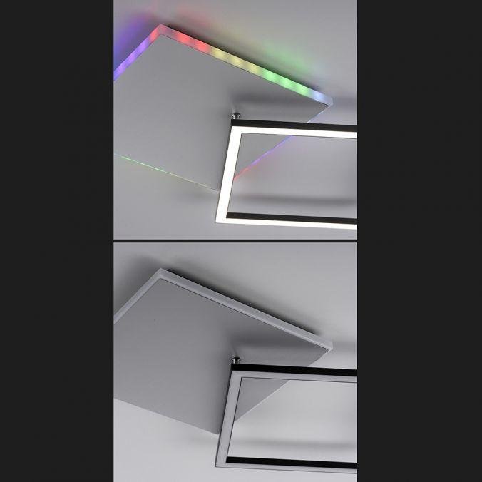 LD 11327-95 RENDA LED stropní svítidlo hranaté hliník CCT stmívatelné Rainbow RGB 2700-5000K - LEUCHTEN DIREKT / JUST LIGHT (obrázek 13)
