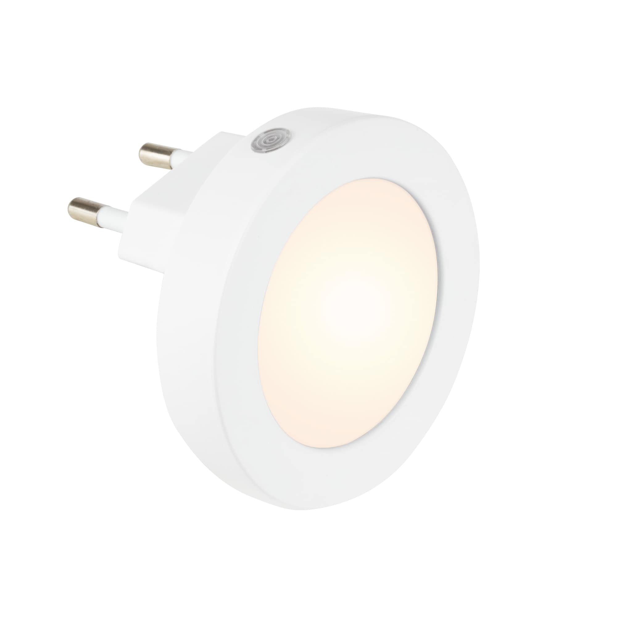BRI 2188016 LED senzor noční světlo, 6,5 cm, 0,5W, 30lm, bílé - BRILONER