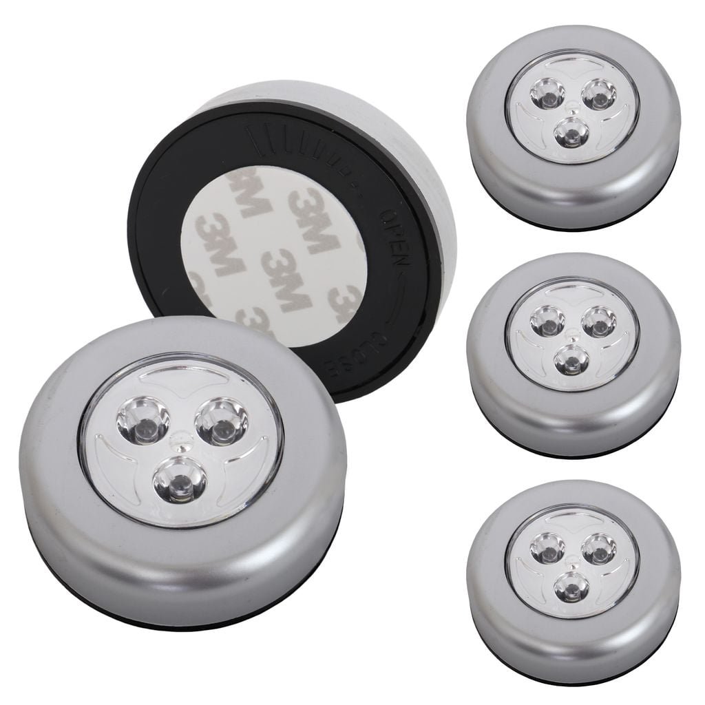BRILO 2633054 LED skříňkové svítidlo pr. 6,8 cm 15x0W titan (starý kód: BRILO 2633-054) - BRILO