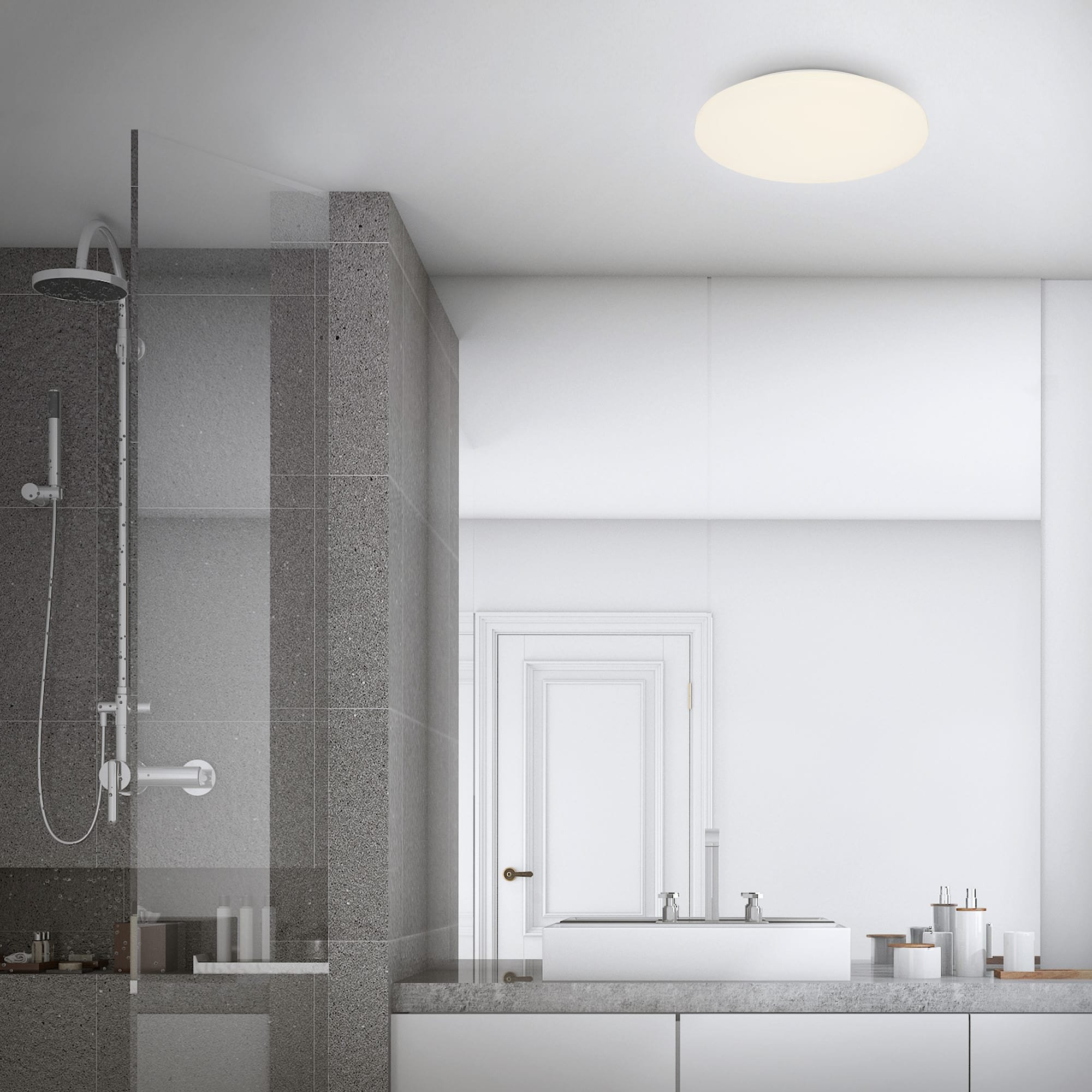 BRILO 3758316 LED stropní svítidlo 40cm 24W 2600lm bílé - BRILO (obrázek 5)