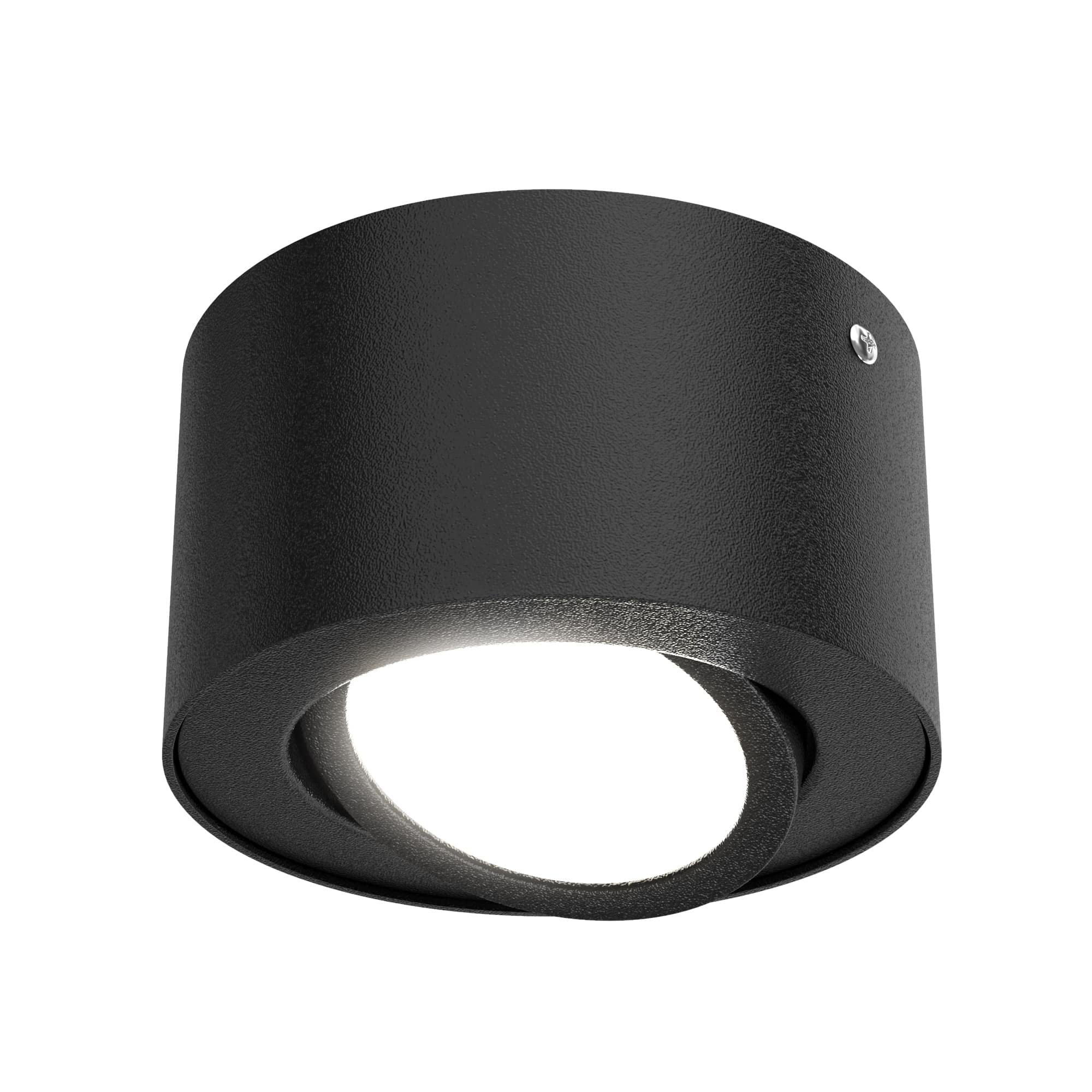 BRI 7121-015 LED přisazené svítidlo, pr. 9 cm, 5 W, černá - BRILONER (obrázek 3)