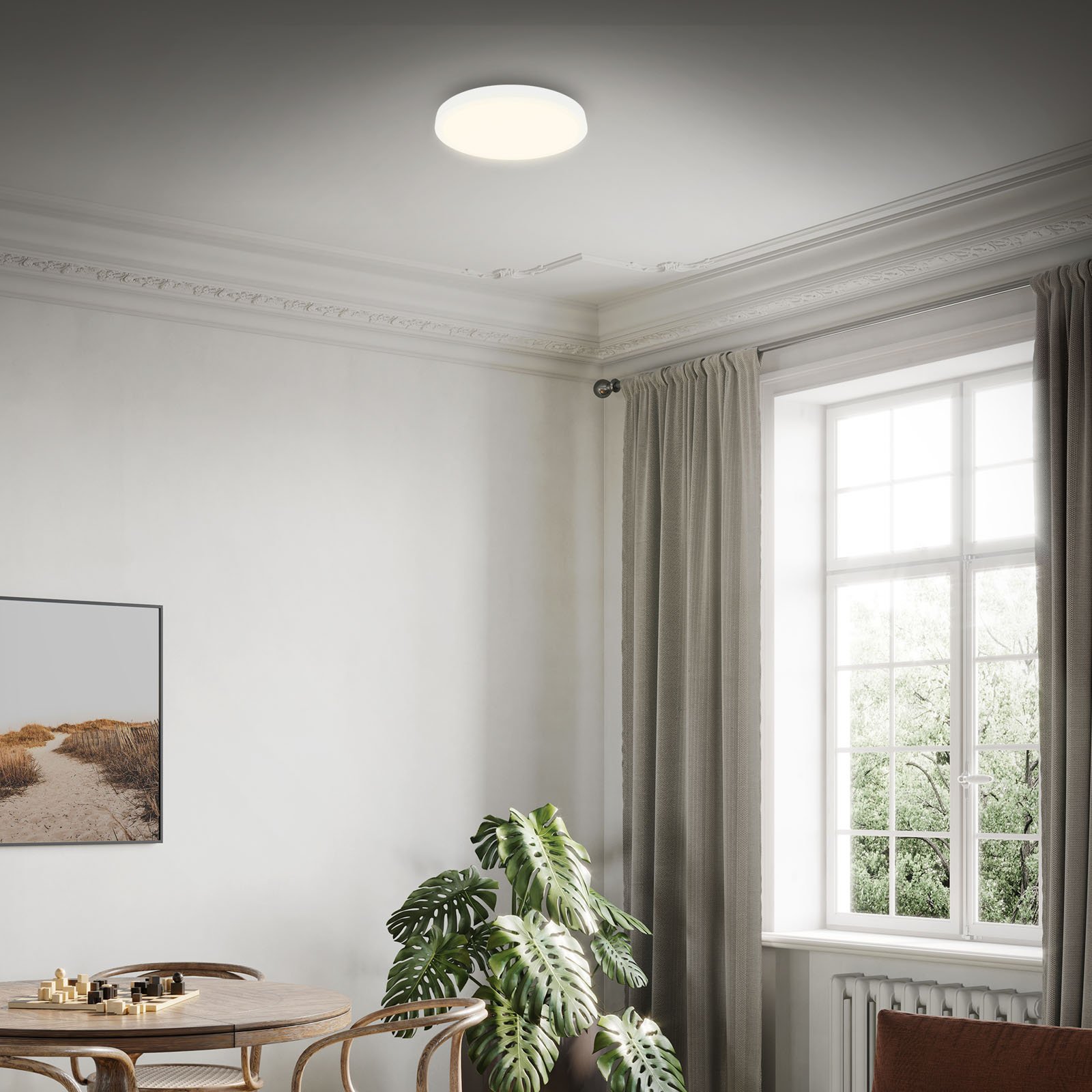 BRILO 3700-016 LED přisazené svítidlo pr. 28 cm, 16 W, 2000 lm, bílé - BRILO (obrázek 3)