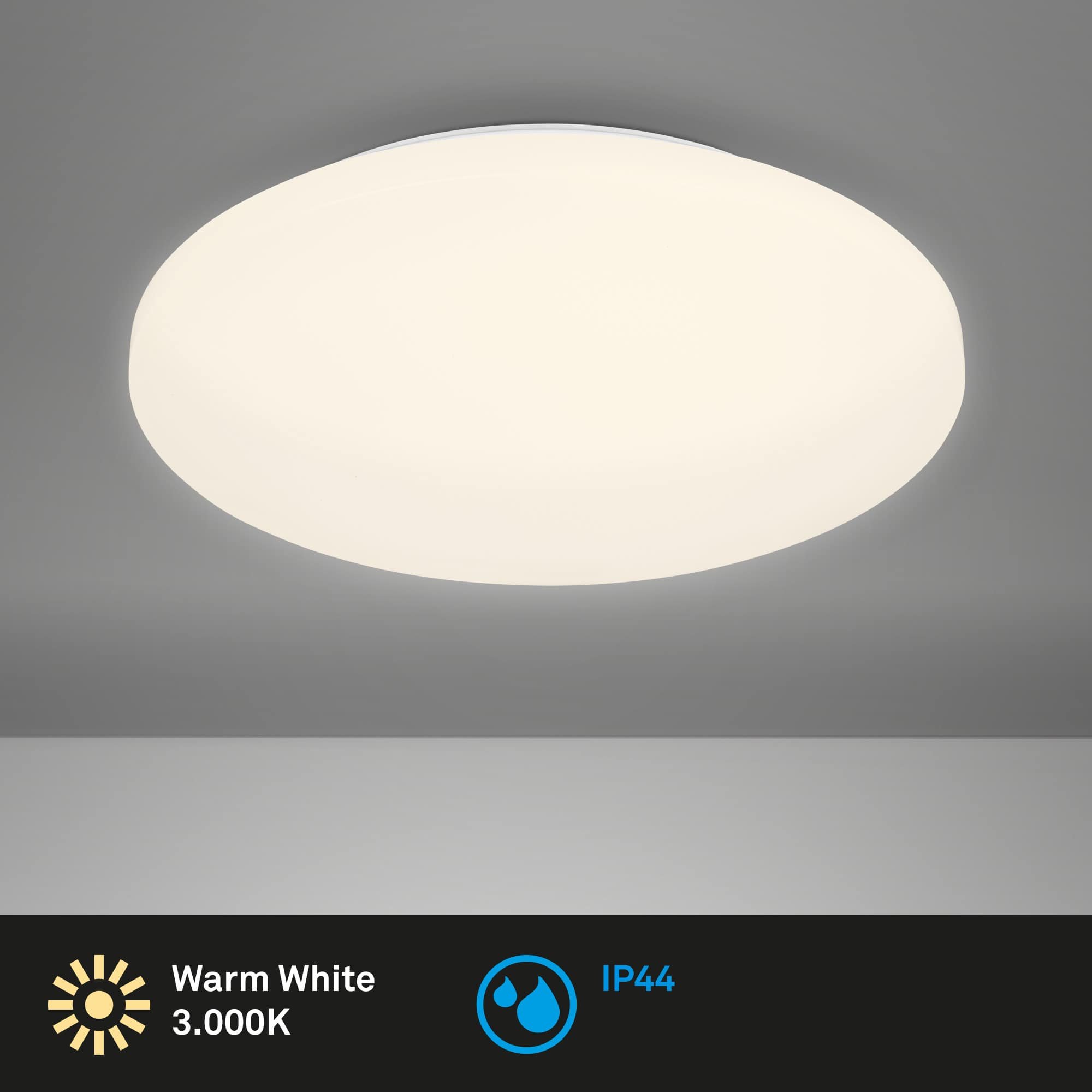 BRILO 3757316 LED stropní svítidlo 6 cm 21 W 2200lm bílé - BRILO (obrázek 4)