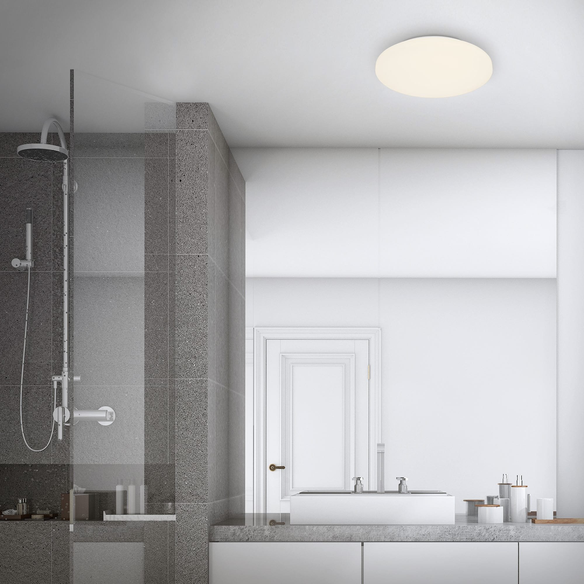 BRILO 3757316 LED stropní svítidlo 6 cm 21 W 2200lm bílé - BRILO (obrázek 5)