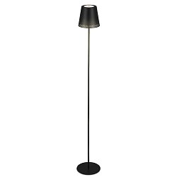 Obrázek pro produkt LED nabíjecí stojací svítidlo 130 cm 3,5 W 400lm černá - BRILO