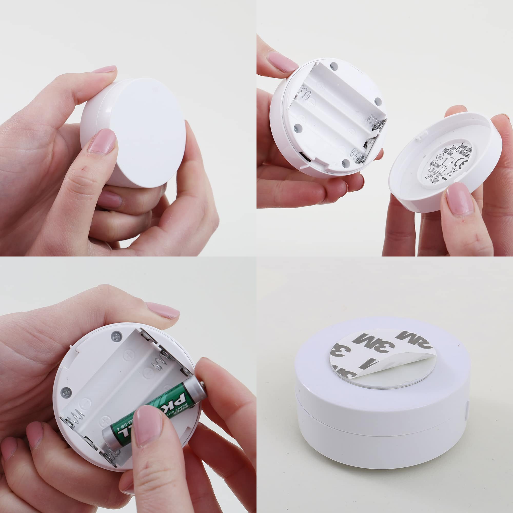 BRILO 2632-066 LED skříňkové svítidlo pr. 5,8 cm 6x60lm bílé - BRILO (obrázek 3)