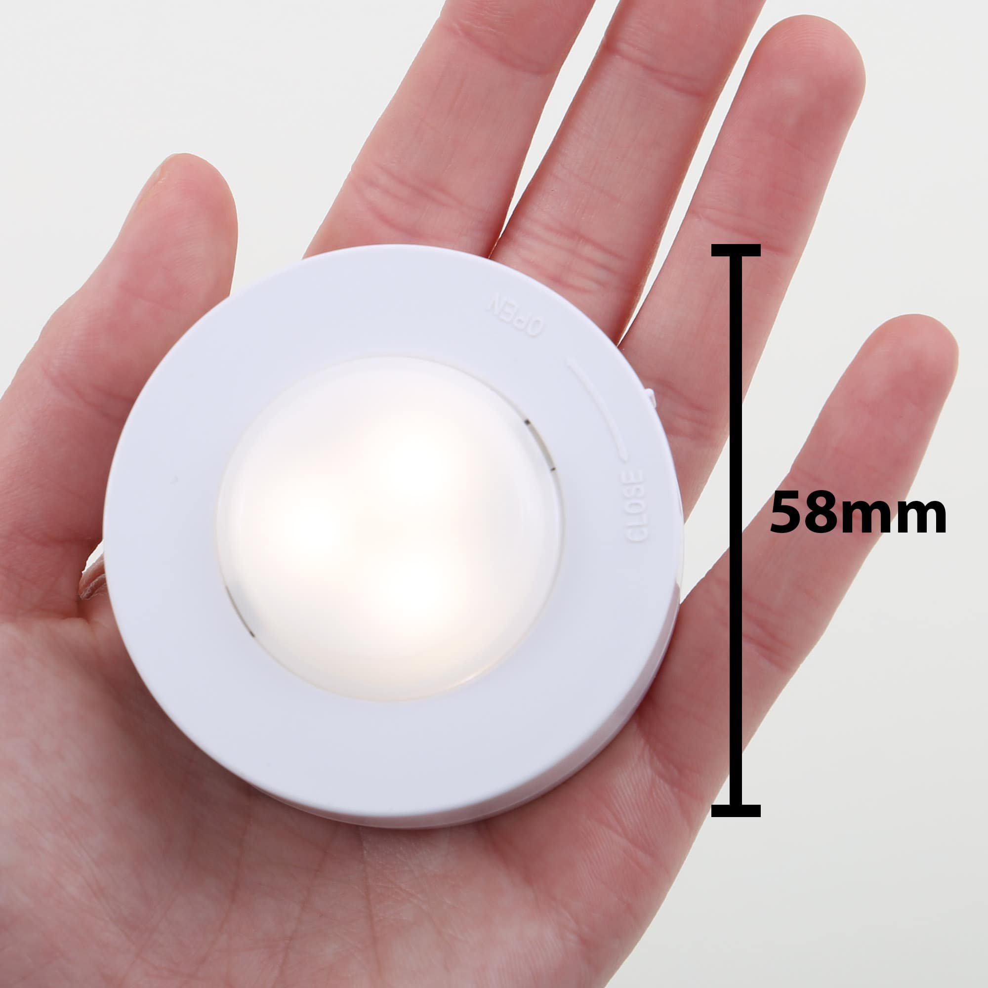 BRILO 2632-066 LED skříňkové svítidlo pr. 5,8 cm 6x60lm bílé - BRILO (obrázek 8)