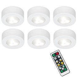 Obrázek pro produkt LED skříňkové svítidlo pr. 5,8 cm 6x60lm bílé (starý kód: BRILO 2632-066) - BRILO
