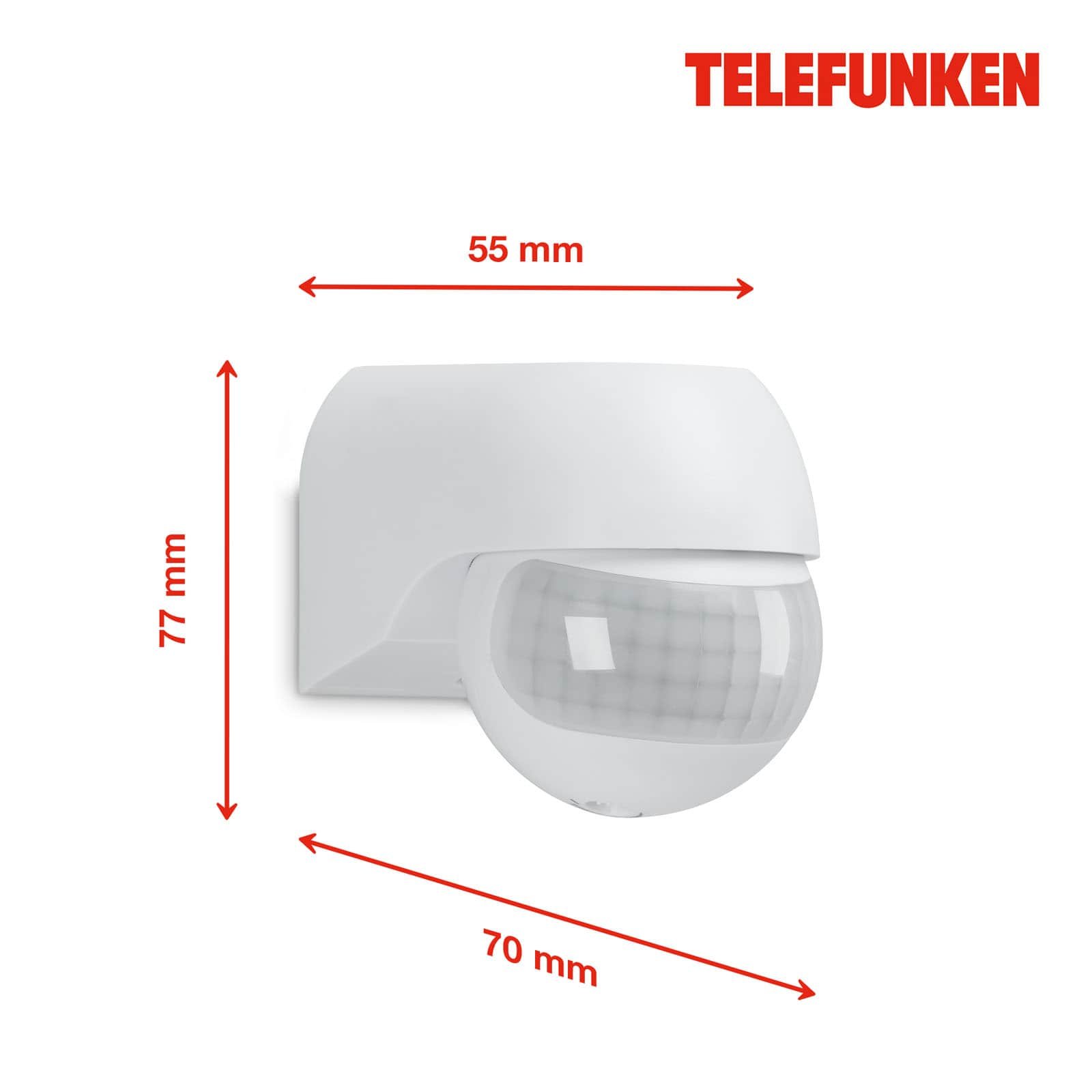 TF 306406TF TELEFUNKEN pohybové čidlo 7,7 cm bílé - BRILONER (obrázek 6)