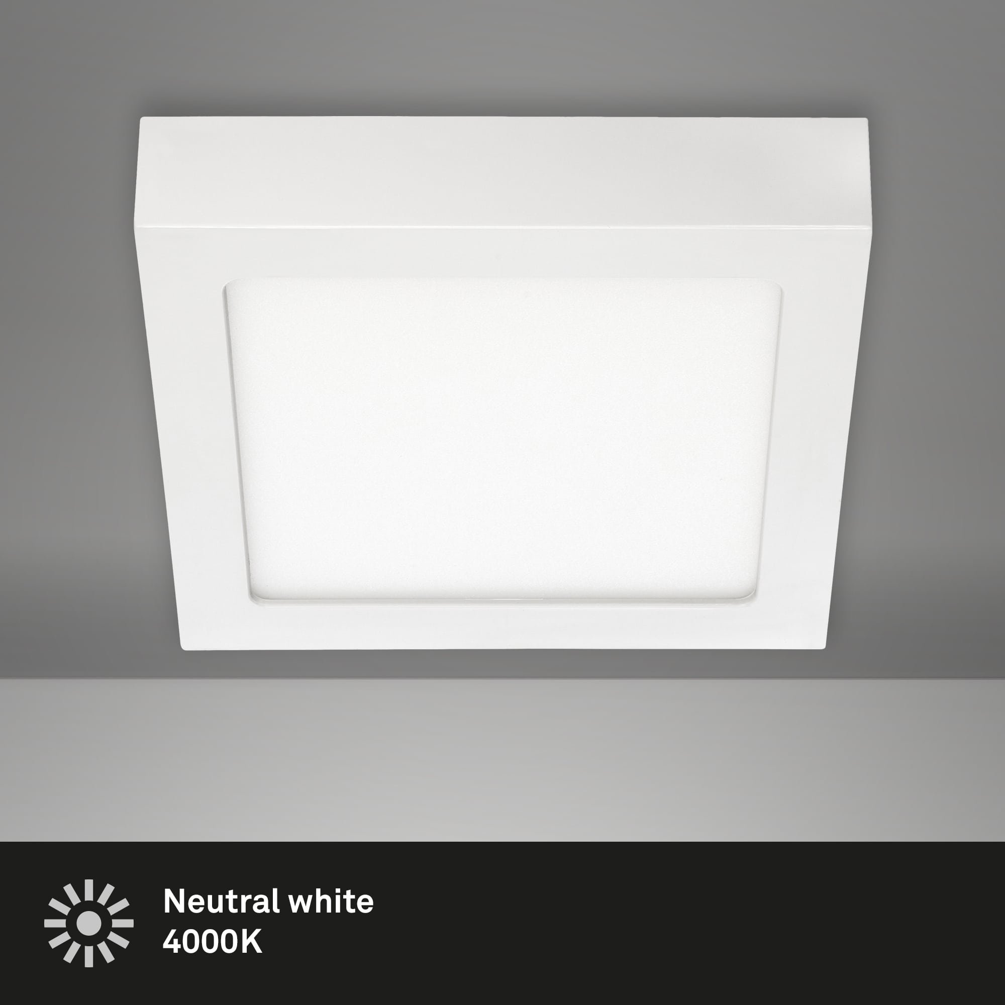 BRI 7123-416 LED stropní svítidlo, 17 cm, 12 W, bílé - BRILONER (obrázek 2)