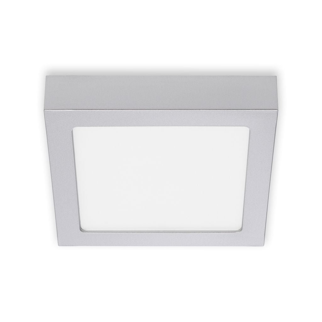 BRI 7123414 LED stropní svítidlo, 17 cm, 12 W, matný chrom (starý kód: BRI 7123-414) - BRILONER