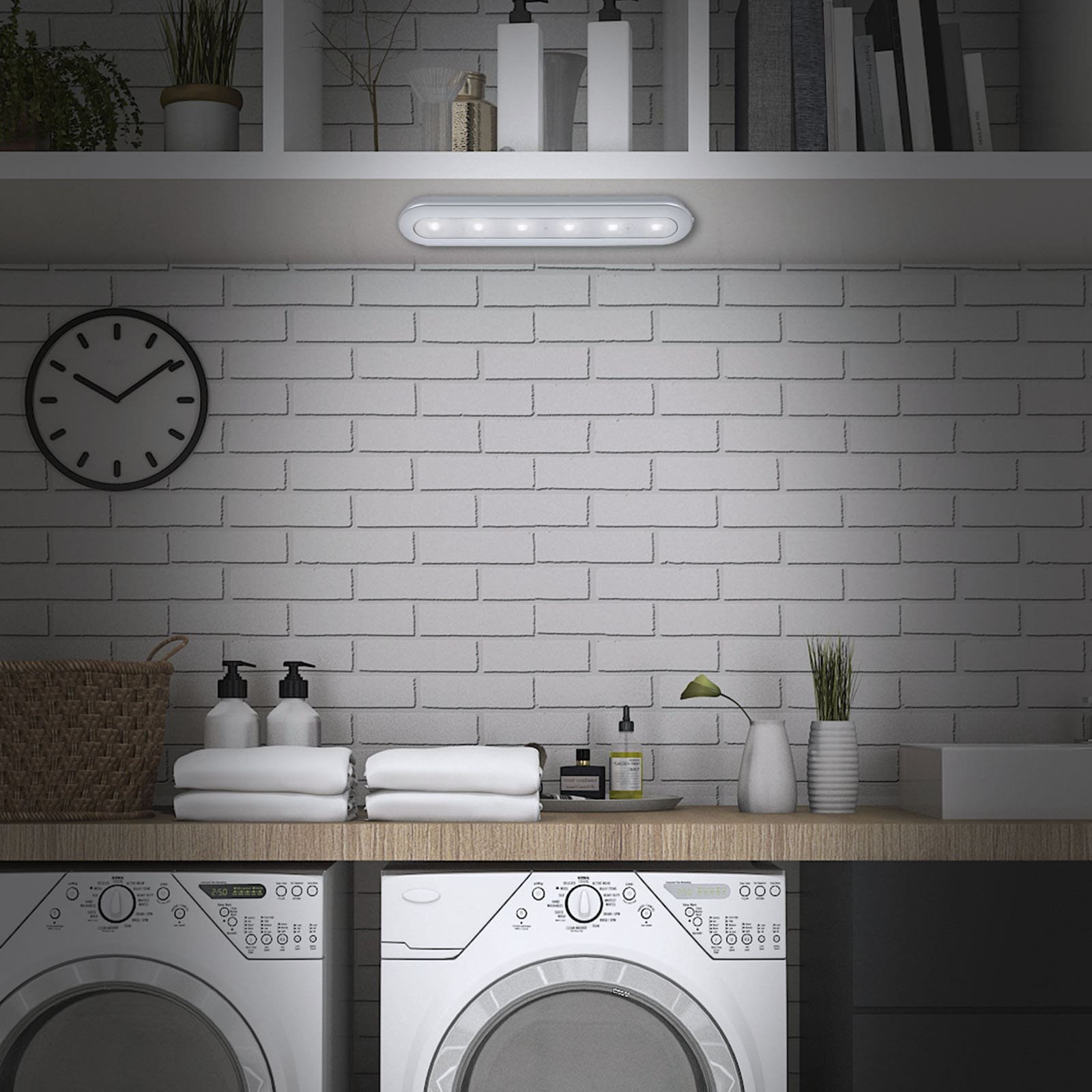 BRI 2281-014 LED Lero Indoor 30,5 cm 1,5W 133lm stříbrná - BRILONER (obrázek 4)