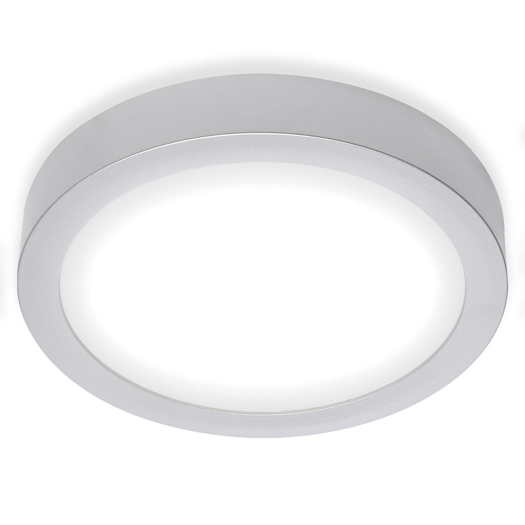 BRI 7117-414 LED stropní svítidlo, pr. 22,5 cm, 16,5 W, matný chrom - BRILONER