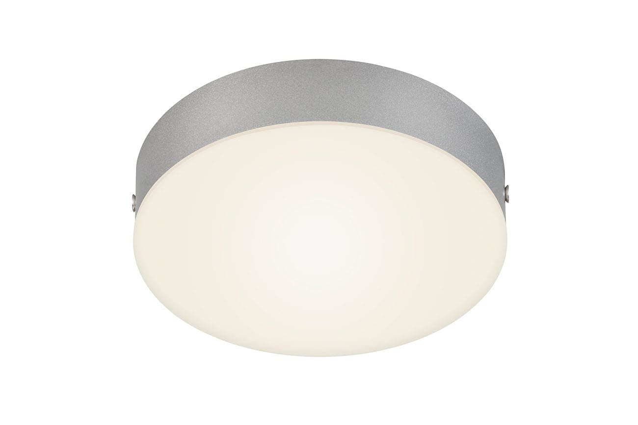 BRI 7064-014 LED stropní svítidlo, pr. 15,7 cm, 11 W, stříbrná - BRILONER