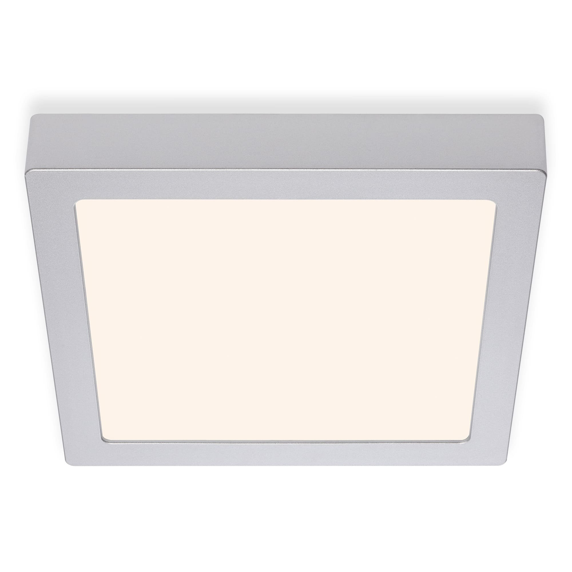 BRI 7118-014 LED stropní svítidlo, 22,5 cm, 16,5 W, matný chrom - BRILONER