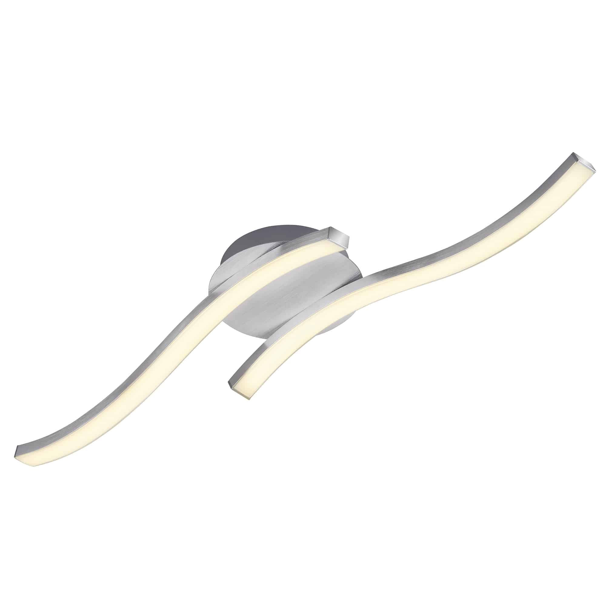 BRI 3258-029 LED stropní svítidlo, 55,4 cm, 12 W, hliník - BRILONER