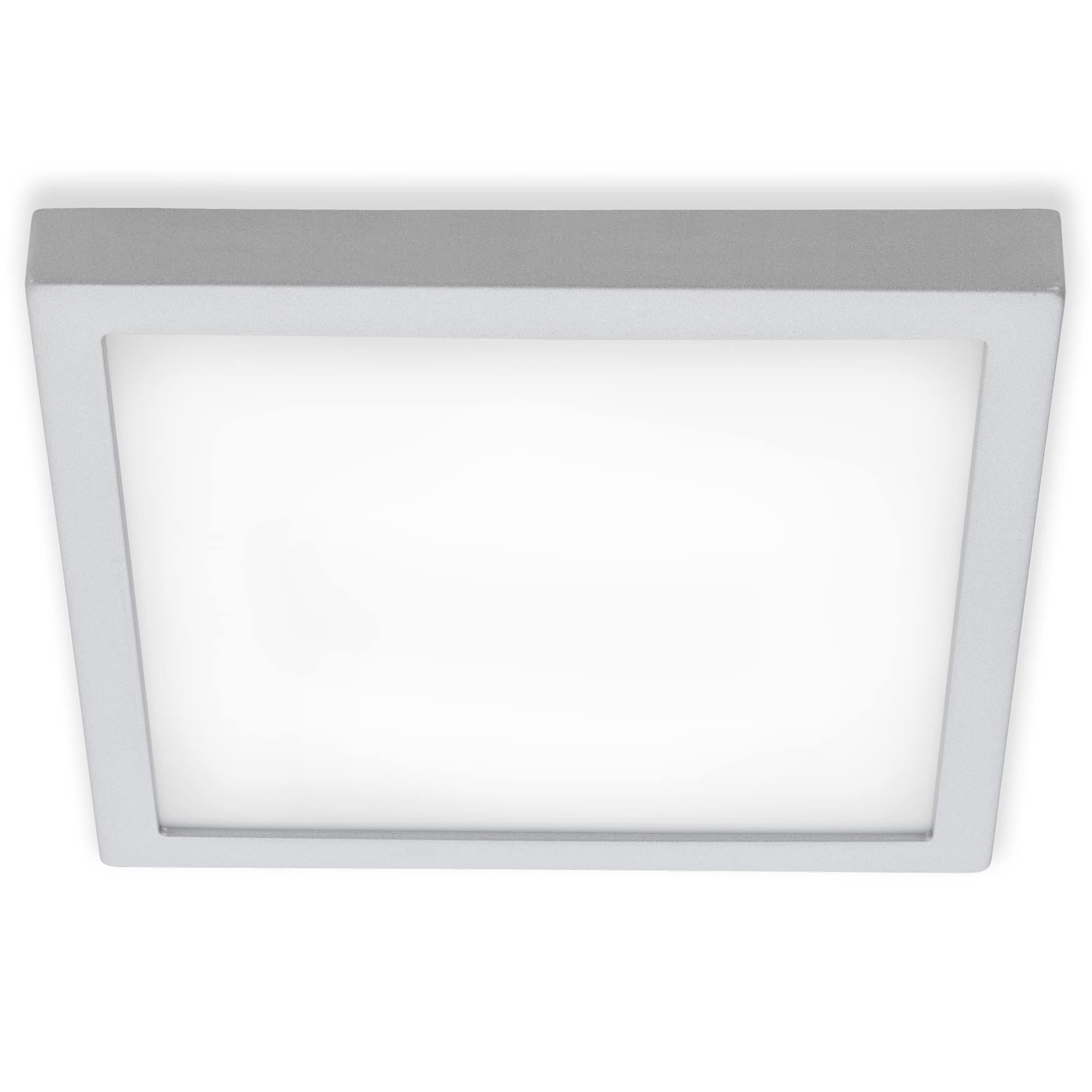 BRI 7142-414 LED stropní svítidlo, 30 cm, 21 W, matný chrom - BRILONER