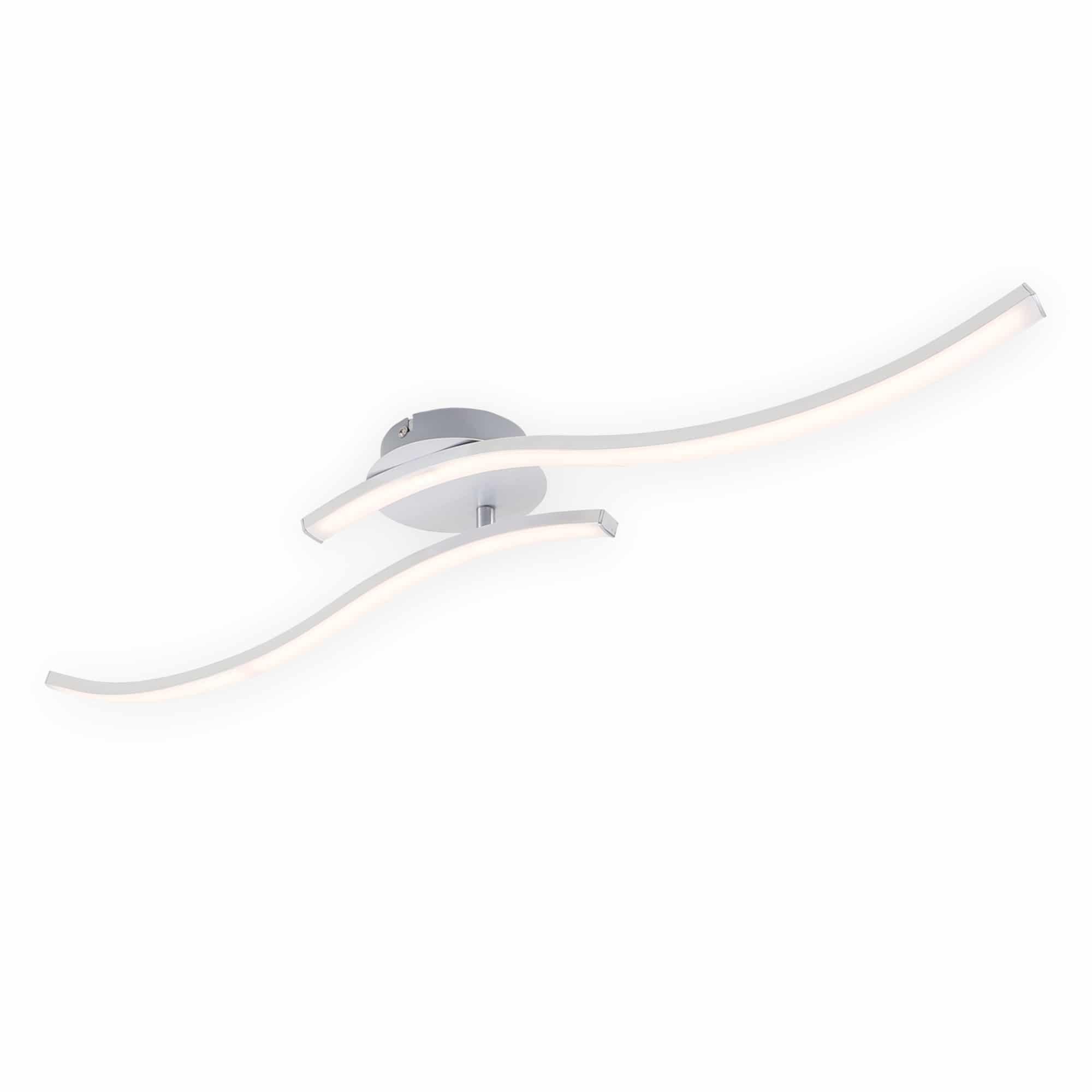 BRI 3165-029 LED stropní svítidlo 78,2 cm 2x18W 1400lm hliník - BRILONER