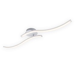 Obrázek pro produkt LED stropní svítidlo 78,2 cm 2x18W 1400lm hliník (starý kód: BRI 3165-029) - BRILONER