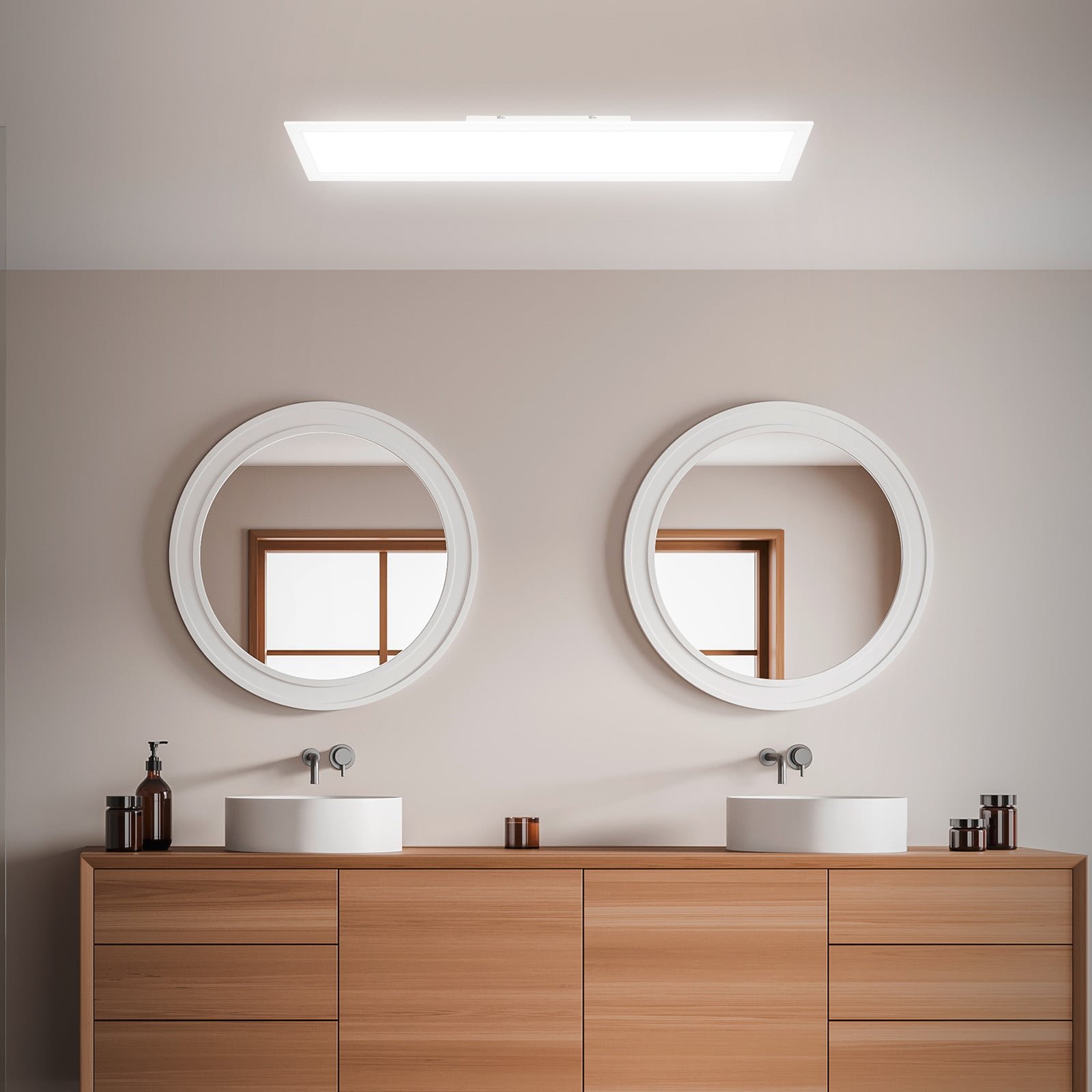 BRILO 7478016 Svítidlo LED panel, 78 cm, 25W, 2800lm, bílé - BRILO (obrázek 4)
