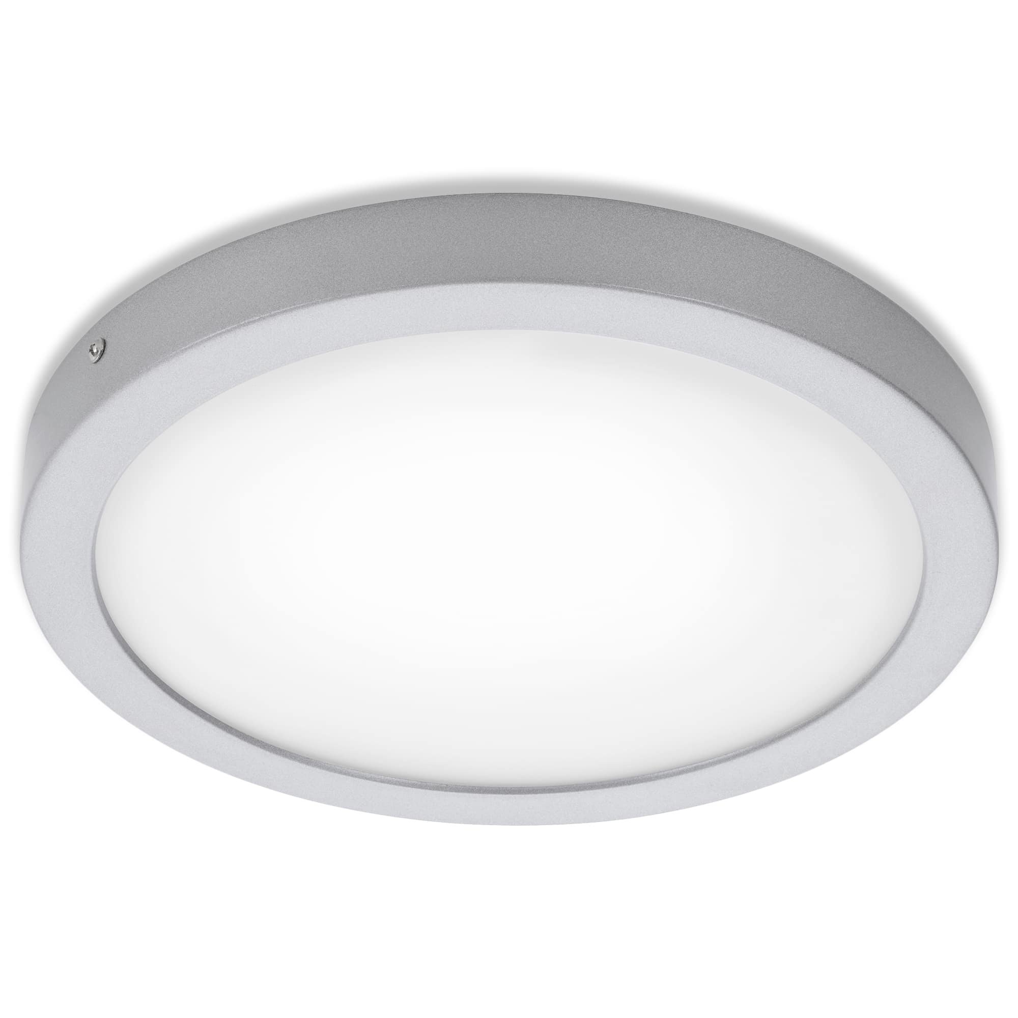 Levně BRI 7141-414 LED stropní svítidlo, pr. 30 cm, 21,4 W, matný chrom - BRILONER