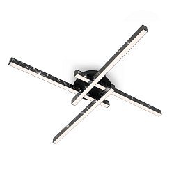 Obrázek pro produkt LED stropní svítidlo, 60 cm, 21 W, 2900 lm, černá (starý kód: BRILO 3519-045) - BRILO