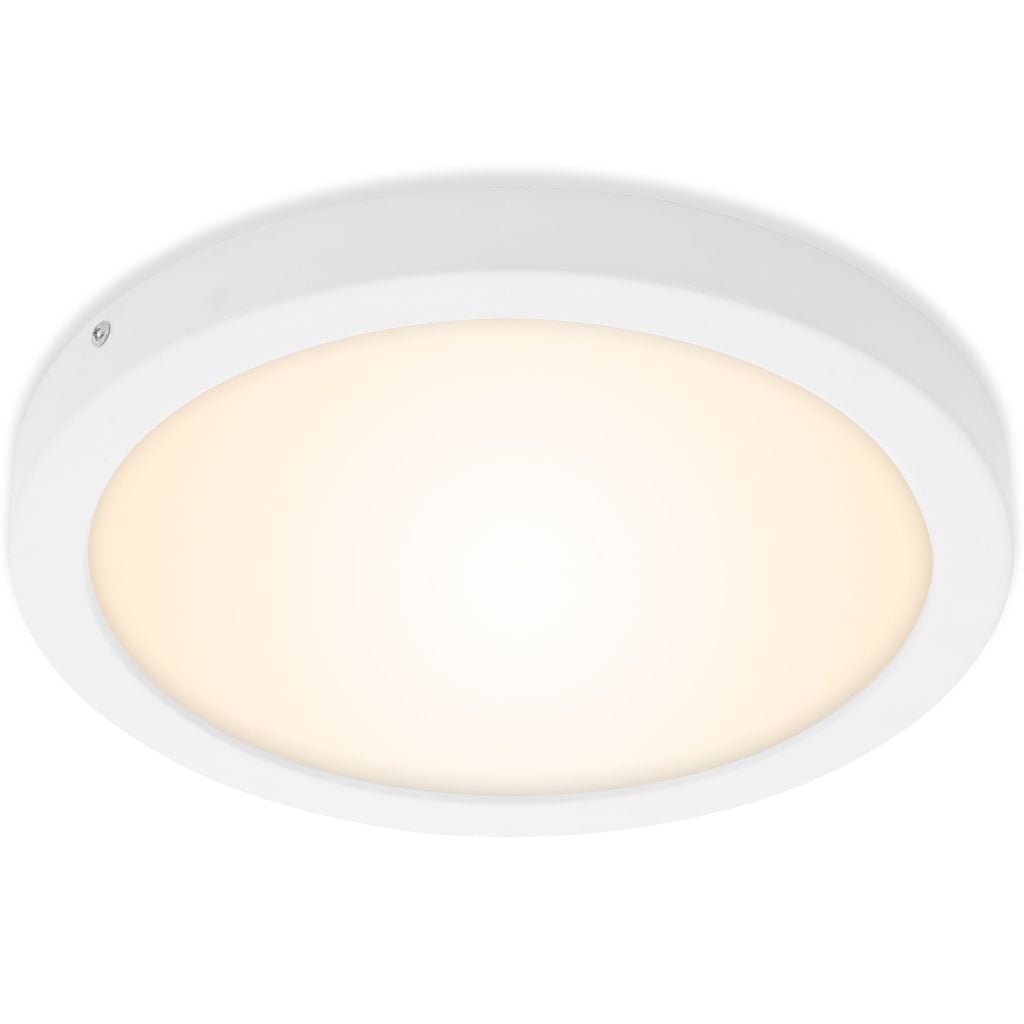 BRI 7141-016 LED stropní svítidlo, pr. 30 cm, 21,4 W, bílé - BRILONER