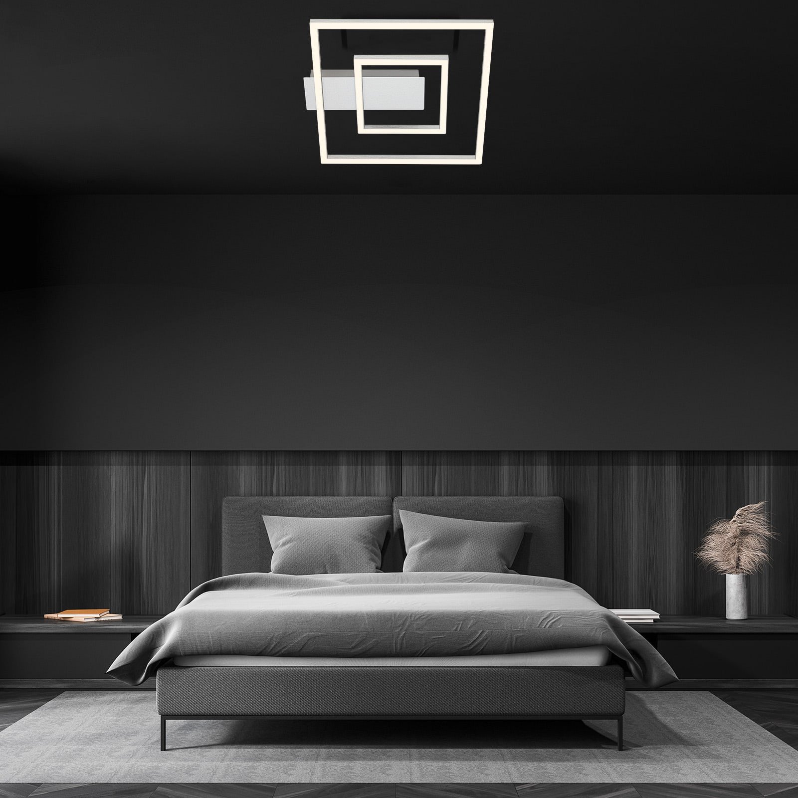 BRILO 3772019 LED stropní svítidlo, 32 cm, 22W, 100lm, hliník - BRILO (obrázek 3)