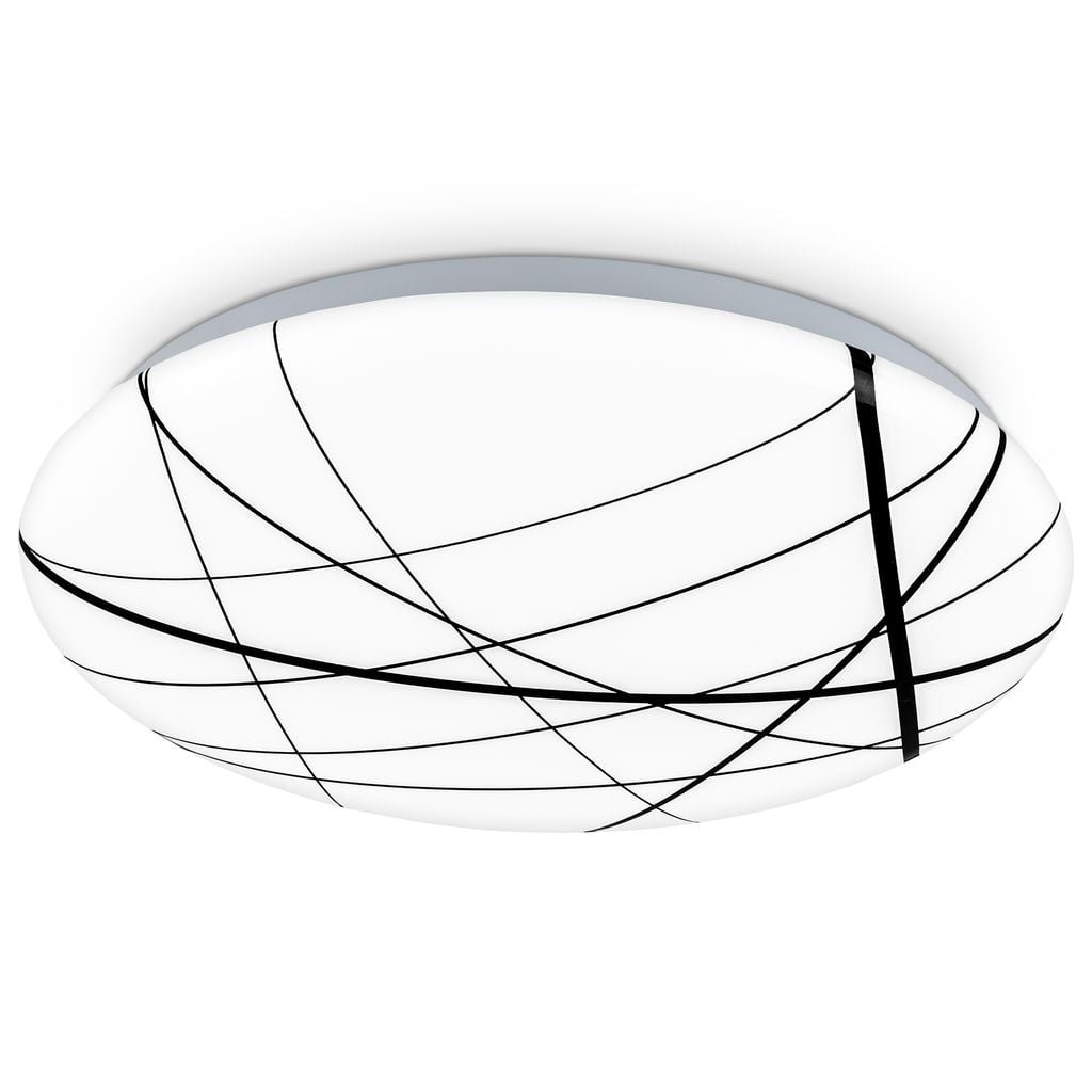 BRILO 3898016 LED stropní svítidlo, pr. 28 cm, 12W, 1300lm, bílé - BRILO