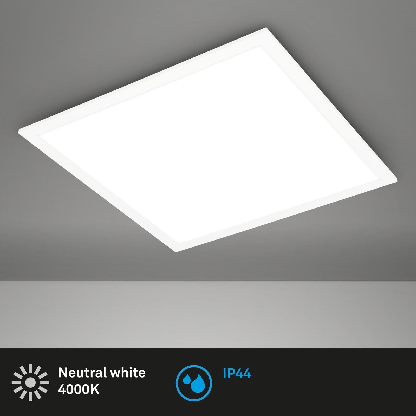 BRILO 7477016 Svítidlo LED panel, 44,5 cm, 24W, 2800lm, bílé - BRILO (obrázek 2)
