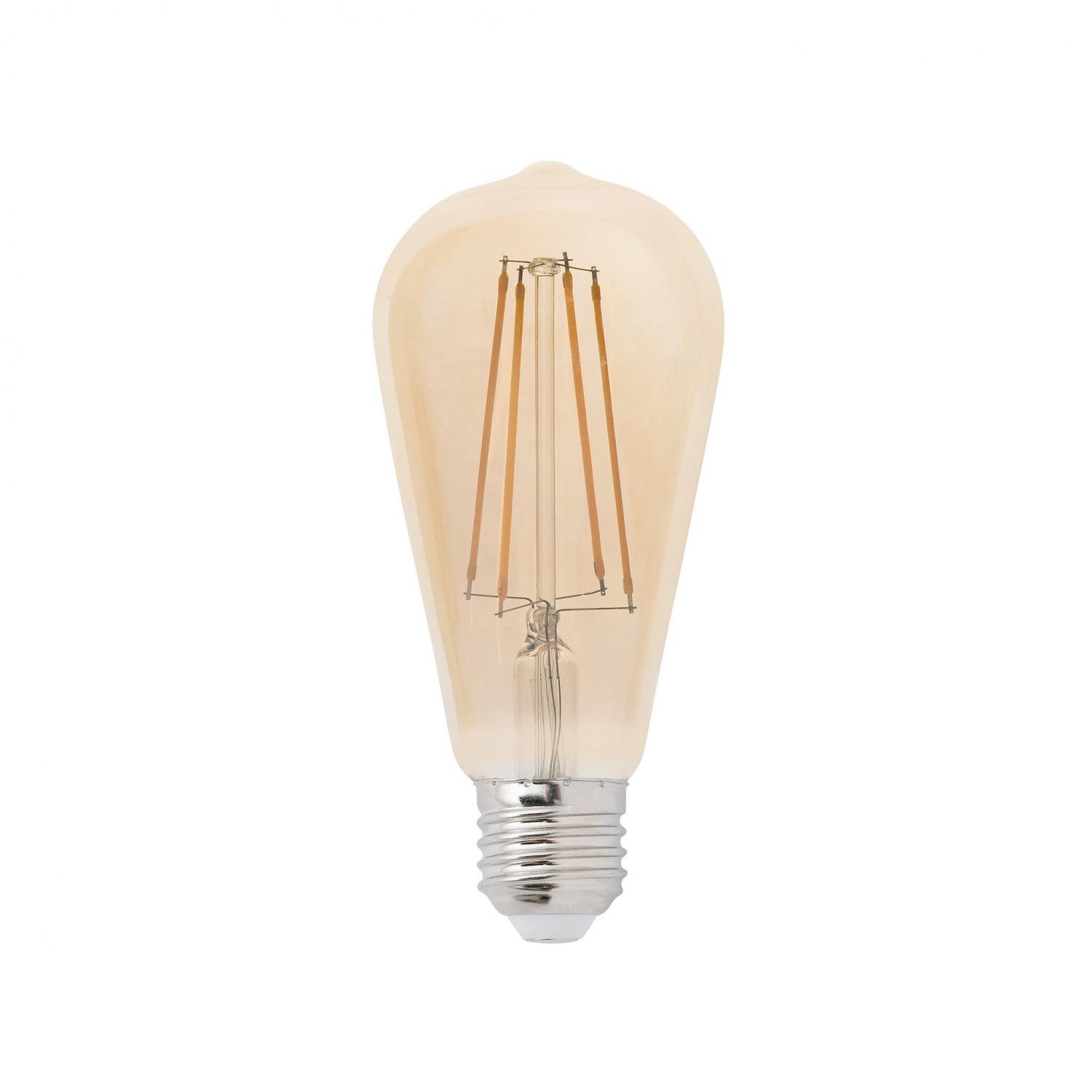 Levně FARO 17428 LED žárovka dekorativní filament AMBER E27 4W 2200K - FARO