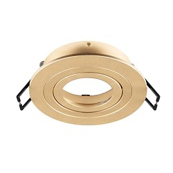 Obrázek pro produkt NEW TRIA® 75 kroužek pro vestavbu do stropu, D: 9,3 H: 2,6 cm, IP 20, růžové zlato - BIG WHITE (SLV)