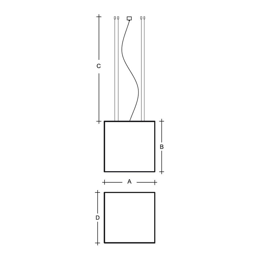LU ZL4.IC.K2.440.91 Závěsné svítidlo IZAR C 30,3W LED 4000K akrylátové sklo ZL4.IC.K2.440.91 - LUCIS (obrázek 2)
