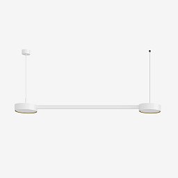 Obrázek pro produkt Závěsné svítidlo INFINITY II 31W LED 4000K akrylátové sklo bílá DALI 21.K2.60L - LUCIS
