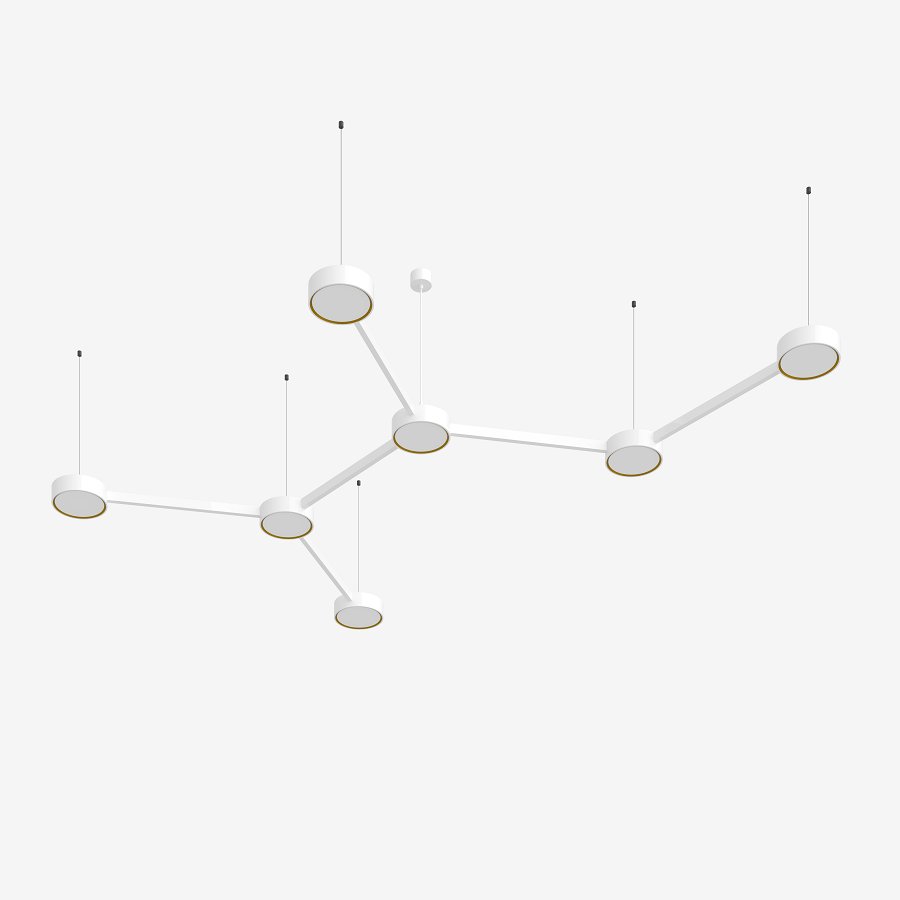 LU 27.K2.60 Závěsné svítidlo INFINITY II 108,4W LED 4000K akrylátové sklo bílá 27.K2.60 - LUCIS