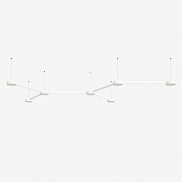 Obrázek pro produkt Závěsné svítidlo INFINITY II 130,9W LED 4000K akrylátové sklo bílá DALI 28.K2.60L - LUCIS