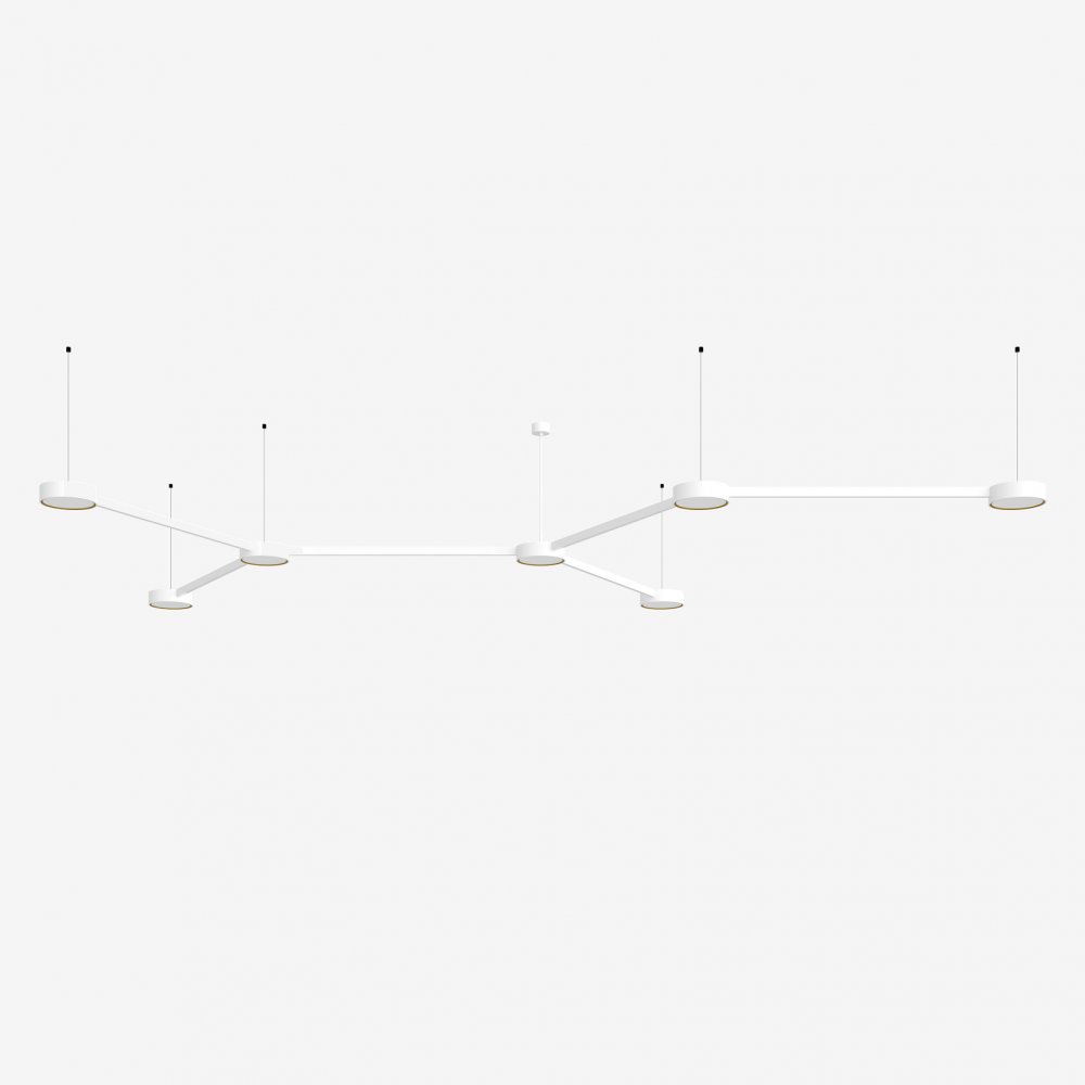 Levně LU 28.K2.60 Závěsné svítidlo INFINITY II 108,4W LED 4000K akrylátové sklo bílá 28.K2.60 - LUCIS